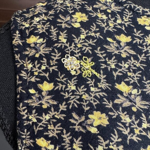 Whimsigoth Floral Maxi Dress 90s Cottagecore Prairie Sleeveless, Witchy - Picture 7 of 10